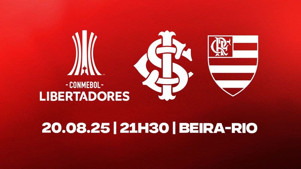 Serviço de Jogo: Internacional x Flamengo - Oitavas de final/CONMEBOL Libertador...
