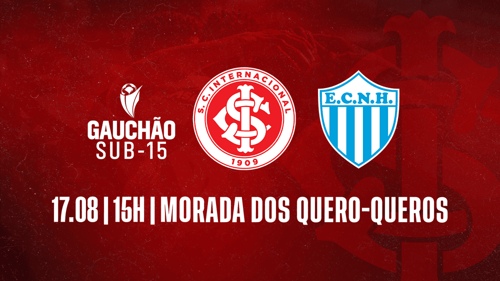 Serviço de jogo: Internacional x Novo Hamburgo | Campeonato Gaúcho Sub-15 2025
